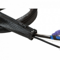 LogiLink fleksibilna zaštita za kablove sa rajfešlusom 2m x 50mm crna ( 1463 ) - Img 2