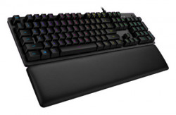 Logitech G513 carbon mechanical RGB gaming keyboard - GX blue click, US