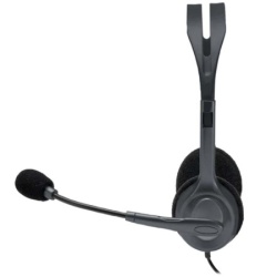 Logitech H111 corded stereo headset black ( 981-000593 ) -2