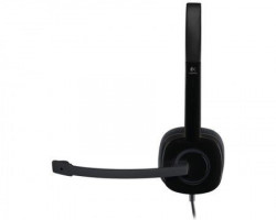 LOGITECH H151 Stereo Headset single jack slušalice sa mikrofonom crne - Img 3