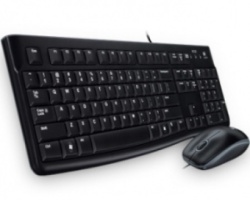 Logitech mk120 wired desktop us Tast+mis usb ( 13773 )