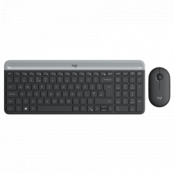 Logitech tastatura+miš MK470 US slim wireless 920-009204 - Img 2