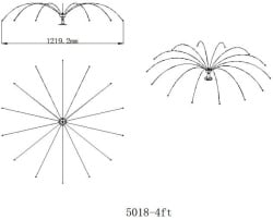 Long Leg Bird repeller - Elastični šiljci u snopu za rasterivanje ptica 120cm - Img 6