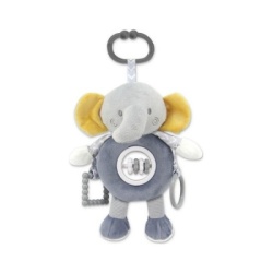 Lorelli plisana igracka activity- elephant grey natural ( 10191410010 )