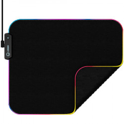 Lorgar steller 913, gaming mouse pad, High-speed surface, anti-slip rubber base, RGB backlight 360mm x 300mm x 3mm ( LRG-GMP913 ) - Img 5