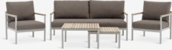 Lounge garnitura 4,5os. bež-7