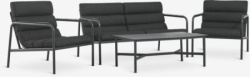 Lounge garnitura 4osobe crna