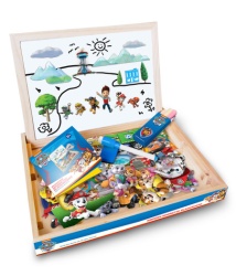 Magnetna drvena tabla paw patrol 90pcs ( 11/80222 )