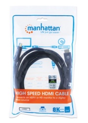 Manhattan 355957 HDMI M/M 8K/60Hz/48G/3m-4