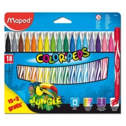 Maped flomaster jungle 14+4 ( m845429 )