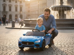 Maserati Ghibli licencirani auto na akumulator Plavi