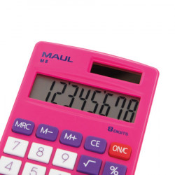 Maul džepni kalkulator M 8, 8 cifara roze ( 05DGM1008I ) - Img 12