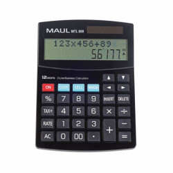 Maul stoni poslovni kalkulator MTL 800, 12 cifara crna ( 05DGM3800B ) - Img 1