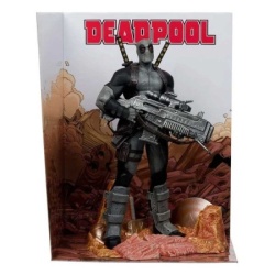 Mcfarlane Toys Marvel Collection - Deadpool (Deadpool #1) (Grey Suit Chase) 1:6TH Statue (WV5) ( 069806 )