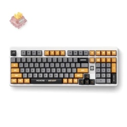 McHose x Unbox Therapy UT98 Retro Therapy/Silent Peach V3 Switch Gaming tastatura