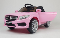 Mercedes Auto na akumulator 12V za decu model 220 - Pink - Img 2