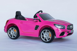Mercedes SL500 Licencirani Auto za decu na akumulator - Roze ( SL500-2 ) - Img 1