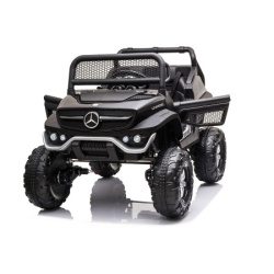 Mercedes unimog mini 4x4 licencirani auto na akumulator Crni-1