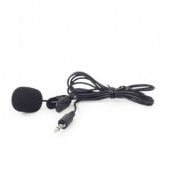 MIC-C-01 Gembird Clip-on mikrofon 3.5mm black - Img 1