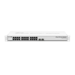 MikroTik CSS326-24G-2S+RM with SwitchOS, rackmount case ( MT133 )