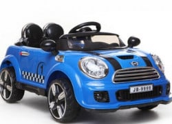 Mini Cooper 222 Dečiji auto na akumulator - Plavi - Img 1