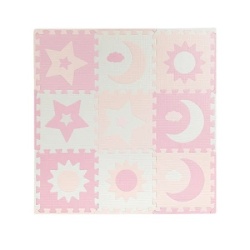 Momi podloga puzzle nebe pink ( AKCE00030 )