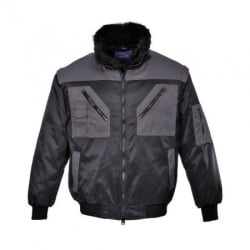 Monsun Jakna postavljena pilot 2u1 crna vel.m ( 55005 )