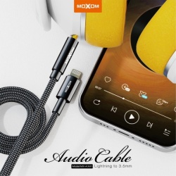 Moxom Adapter audio mx-ax41 lightning na aux 3.5mm muski ( AD441 )-4