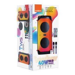 Moxom mx-sk51 sa 2 mikrofona crni Zvucnik bluetooth ( ZV854 )-2