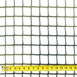 Mreža za ogradu pvc kvadratna 20x20mm 1x3m ( 18237 )