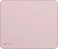 Natec colours Mouse Pad, 30 cm x 25 cm, Waterproof, Misty Rose ( NPO-2087 )