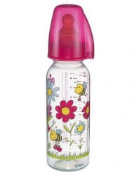 Nip PP flašica Family Girl 250 ml sa kaučukom za mleko 6+ ( A022320 ) - Img 2