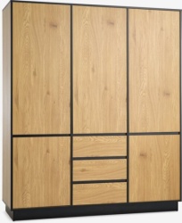 Ormar 179x210 komb top.hrast