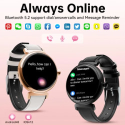 Oukitel BT30 smartwatch for women black ( BT30 black ) - Img 5