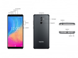 Oukitel Smart phone 4G/MTK6750T/Octa-core1.5 GHz/ 6"FHD+/64GB ROM/4GB RAM/Dual 13M+2M/8M/5000mAh/Android 8.0 ( K8 gray ) - Img 3