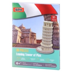 Ozzo 3d puzzle 3d slagalicakrivi toranj u pizi 31k ( 882420 )
