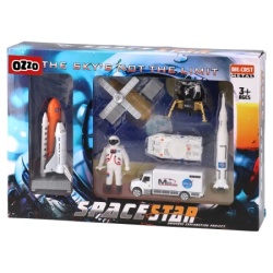 Ozzo diecast spacestar igračka set svemirskih vozila ( 861358 )