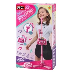 Ozzo microphone mikrofon roze ( 870266 )