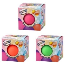 Ozzo squeezy antistress gumena igračka lopta 3cm miks ( 894601 )