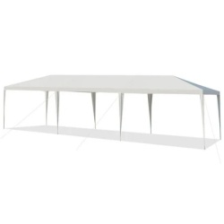 Paviljon za zabave 9x3m Beli bez stranica ( 1682 )
