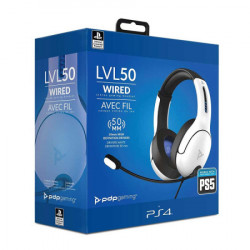 PDP PS4 Wireless Headset LVL50 White ( 047963 ) - Img 3