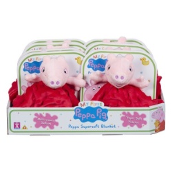 Peppa Prase plišana figura ćebence ( 1042094 )-3