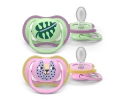 Philips Avent varalica air 6-18m pink/mint 2kom ( SCF087/13 )