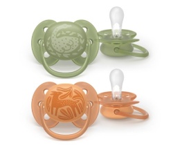 Philips Avent varalica soft 18m+ 2kom orange/green ( SCF093/06 )