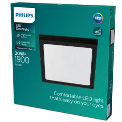 Philips četvrtasta plafonska svetiljka,crna, magneos, 929002661731 ( 18729 )  - Img 4