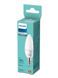Philips LED sijalica 6W (48W) B35 E14 CW 4000K FR ND 1PF/12-DISC ( PS777 )