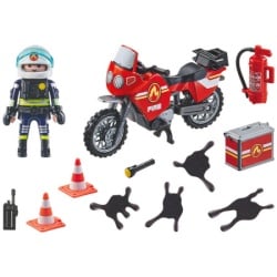 Playmobil Action Heroes Vatrogasac motociklista ( 1041814 )-2