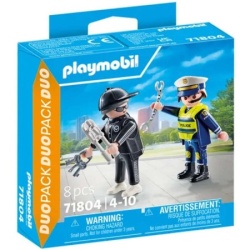 Playmobil Duo pack Policajac i provalnik ( 1043730 )