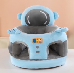 Plišana foteljica za bebe Space Buddy - siva ( KLK2710-SBS )