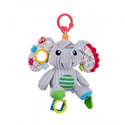 Plišana igračka Bali Bazoo 80413 melodic elephant pendant ( BZ80413 ) - Img 1